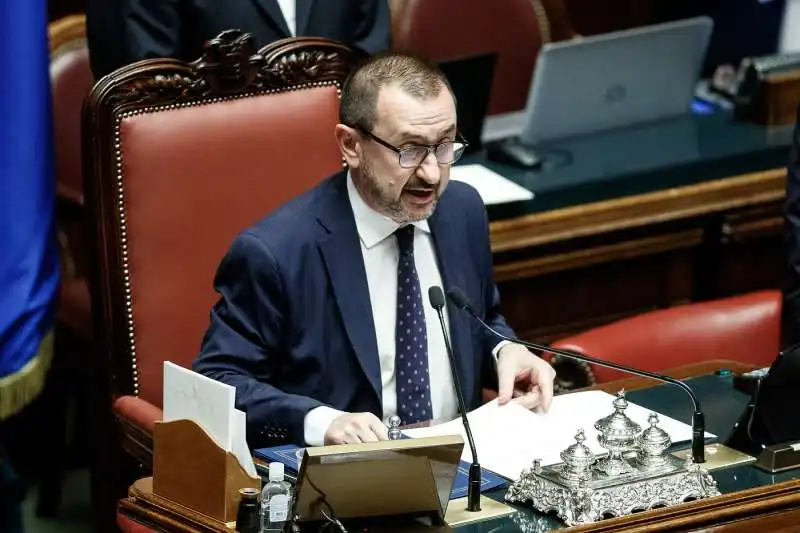 ETTORE ROSATO PRESIEDE LA PRIMA SEDUTA DELLA CAMERA - XIX LEGISLATURA 