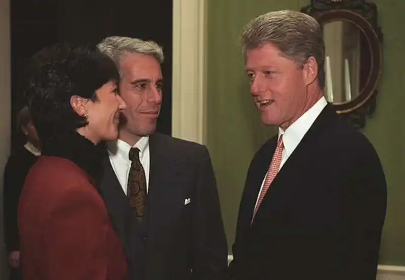 ghislaine maxwell  jeffrey epstein  bill clinton 