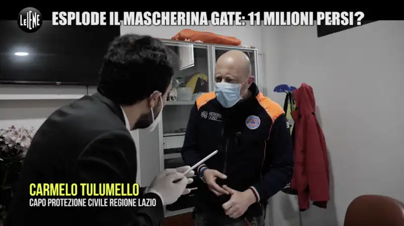 le iene inchiesta mascherine regione lazio 5