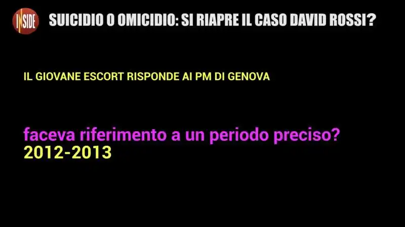 le iene presentano inside   caso david rossi   9