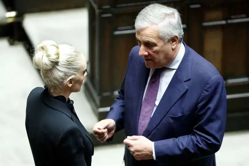 marta fascina e antonio tajani