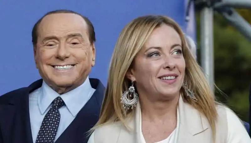 MELONI BERLUSCONI