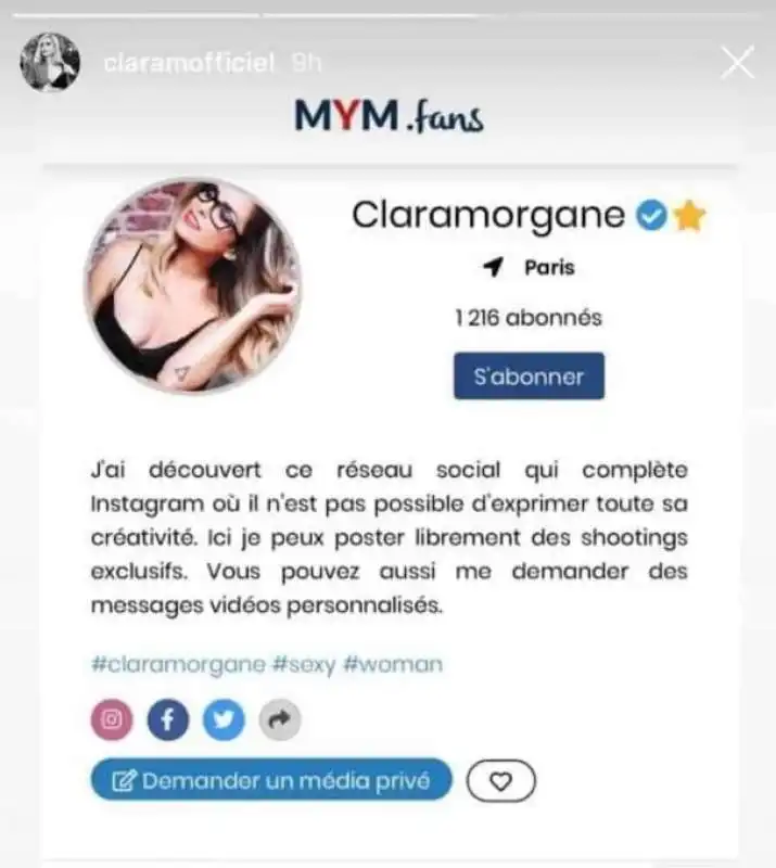  mym anche l'ex pornostar clara morgane