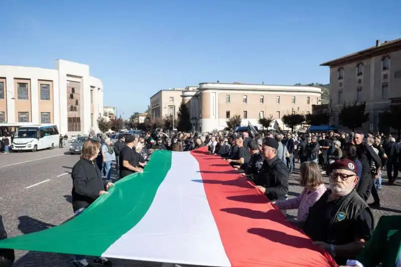 predappio, corteo degli arditi per il centenario marcia su roma   2