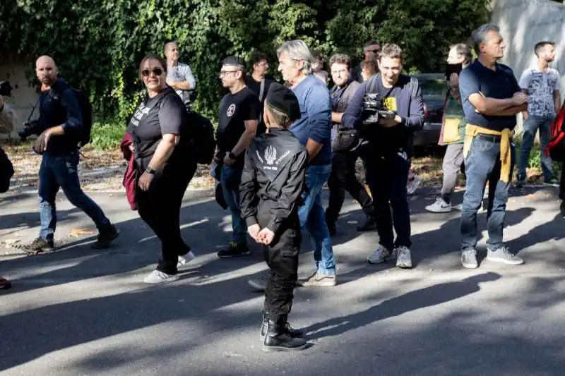 predappio, corteo degli arditi per il centenario marcia su roma   21