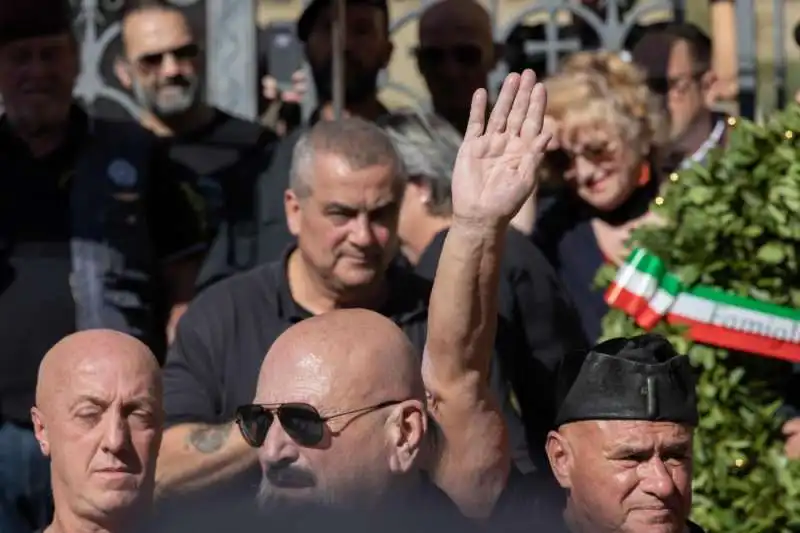 predappio, corteo degli arditi per il centenario marcia su roma   35