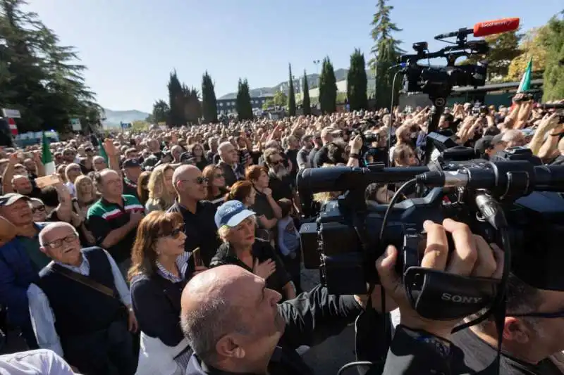 predappio, corteo degli arditi per il centenario marcia su roma   44