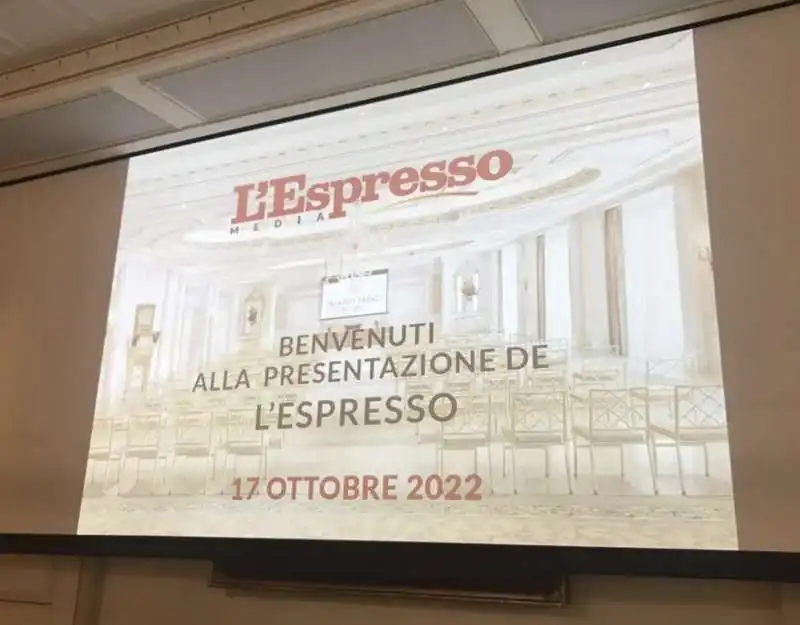 PRESENTAZIONE NUOVO ESPRESSO 