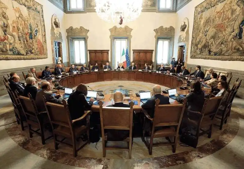 PRIMO CONSIGLIO DEI MINISTRI GOVERNO MELONI 