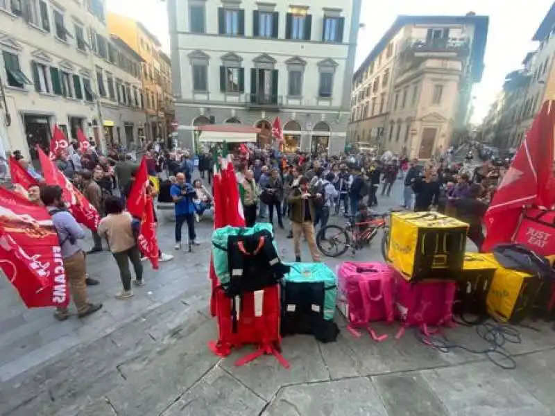 protesta rider a firenze 3