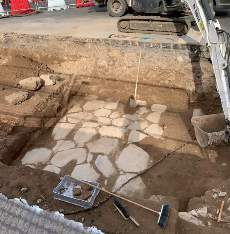 resti archeologici piazza pitagora roma