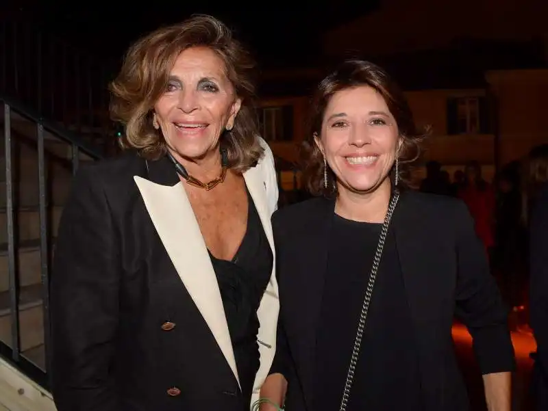 rosalba giugni con la figlia raffaella  foto di bacco