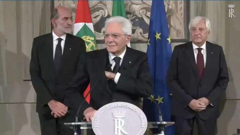 sergio mattarella dopo l'incarico a giorgia meloni 