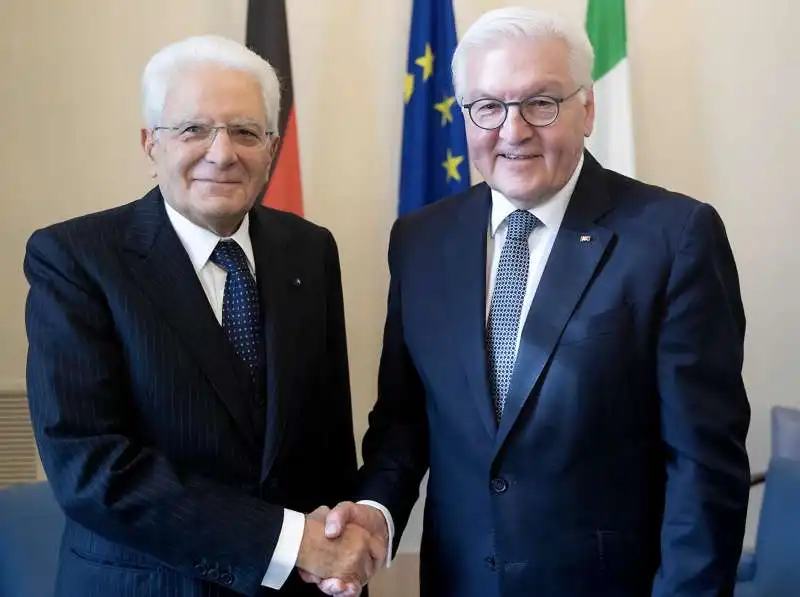 SERGIO MATTARELLA FRANK WALTER STEINMEIER