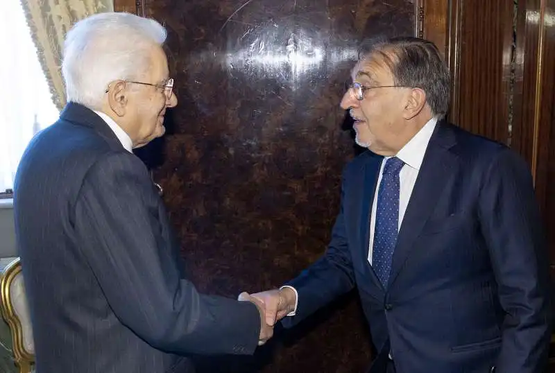 SERGIO MATTARELLA IGNAZIO LA RUSSA