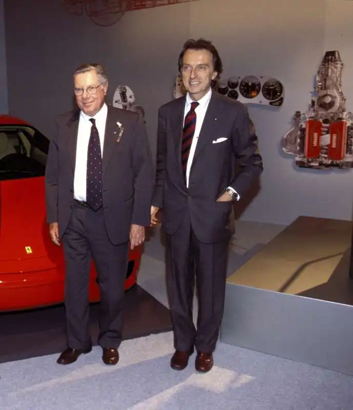 SERGIO PININFARINA LUCA CORDERO DI MONTEZEMOLO 