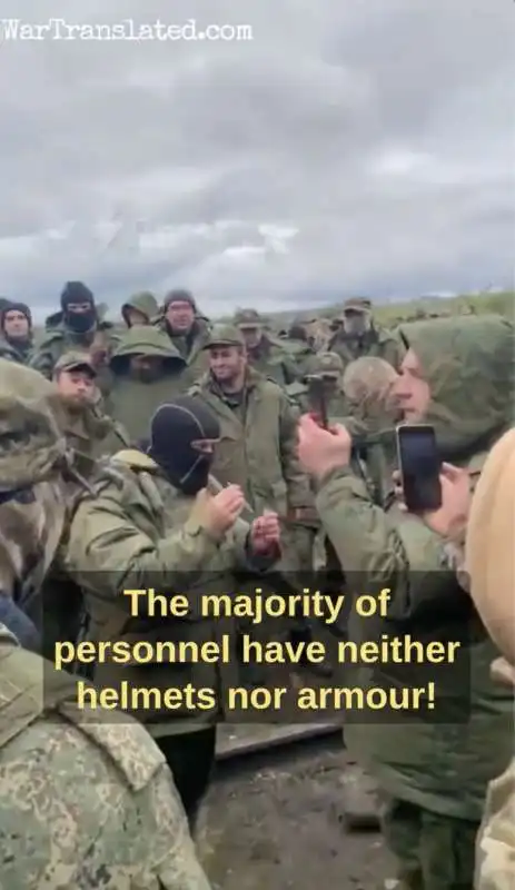 video di militari russi che protestano   3