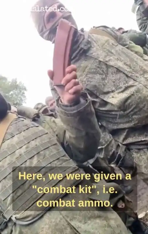 video di militari russi che protestano   6