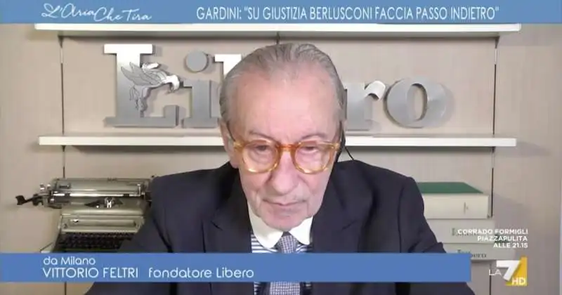 VITTORIO FELTRI L'ARIA CHE TIRA