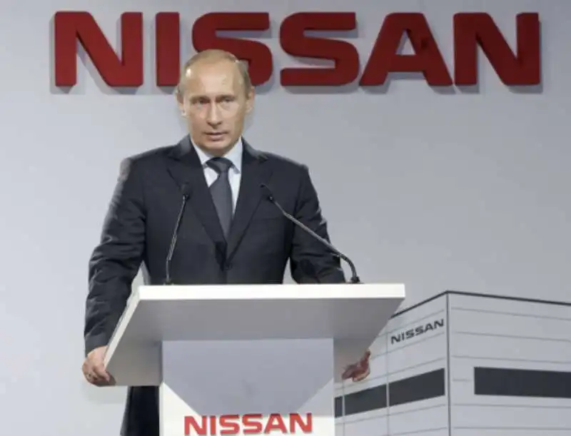 VLADIMIR PUTIN - NISSAN 