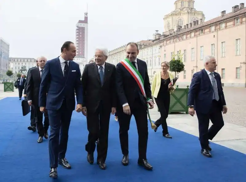 alberto cirio sergio mattarella stefano lorusso   torino 