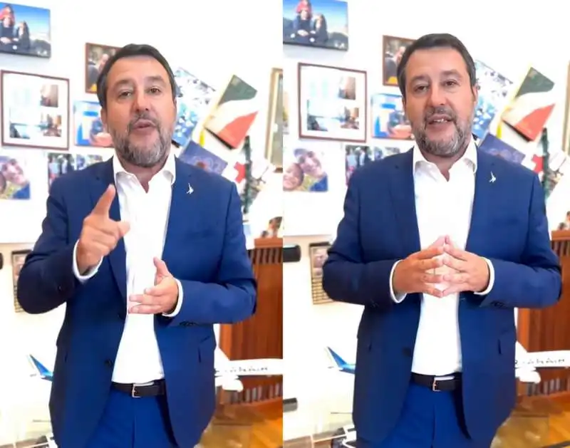 avatar di matteo salvini che parla in francese creato con intelligenza artificiale 2