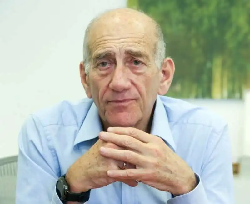 EHUD OLMERT