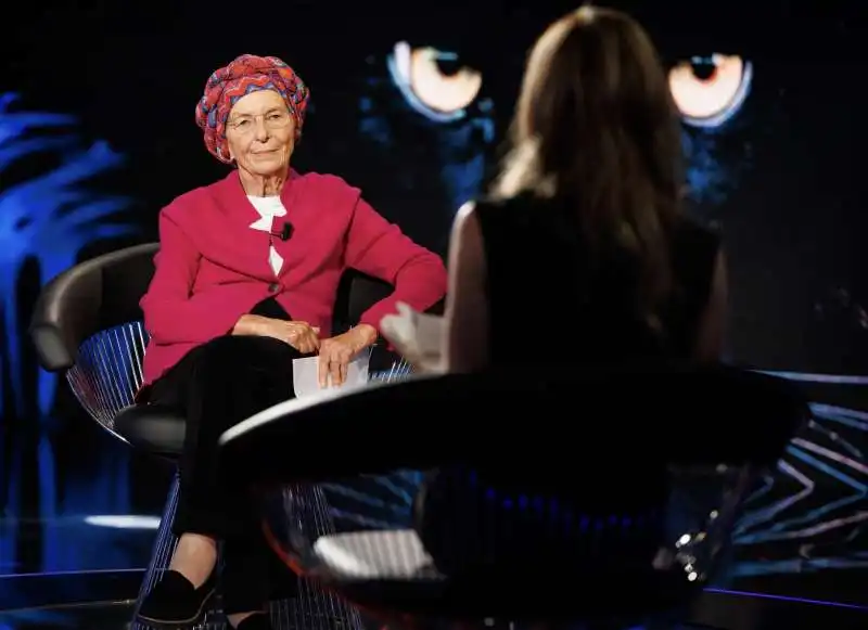 emma bonino a belve.  