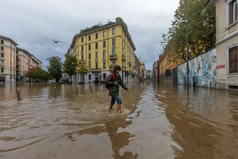 esondazione del fiume seveso a milano   38