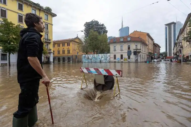 esondazione del fiume seveso a milano   58