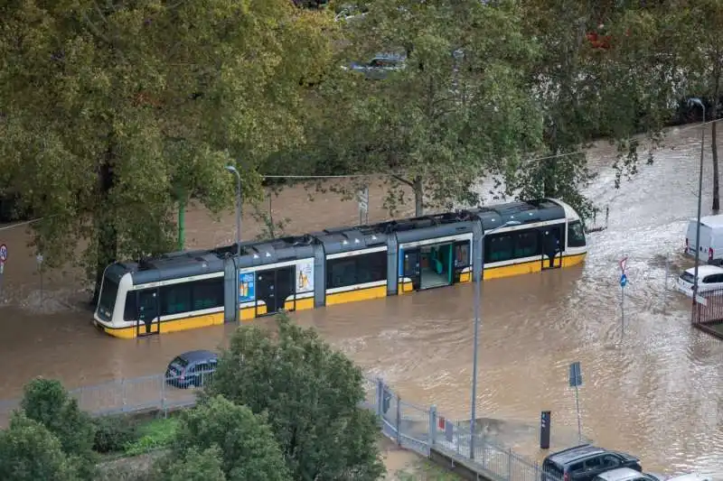 esondazione del fiume seveso a milano   86