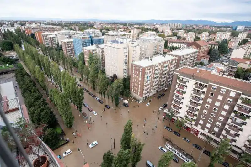 esondazione del fiume seveso a milano   88