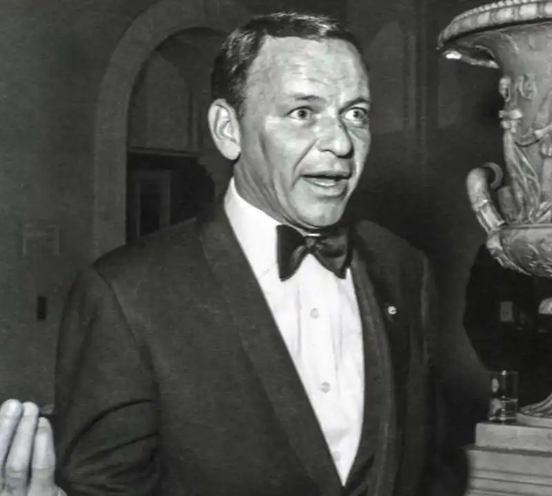 frank sinatra   black & white ball 