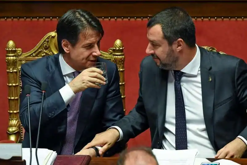 giuseppe conte matteo salvini 