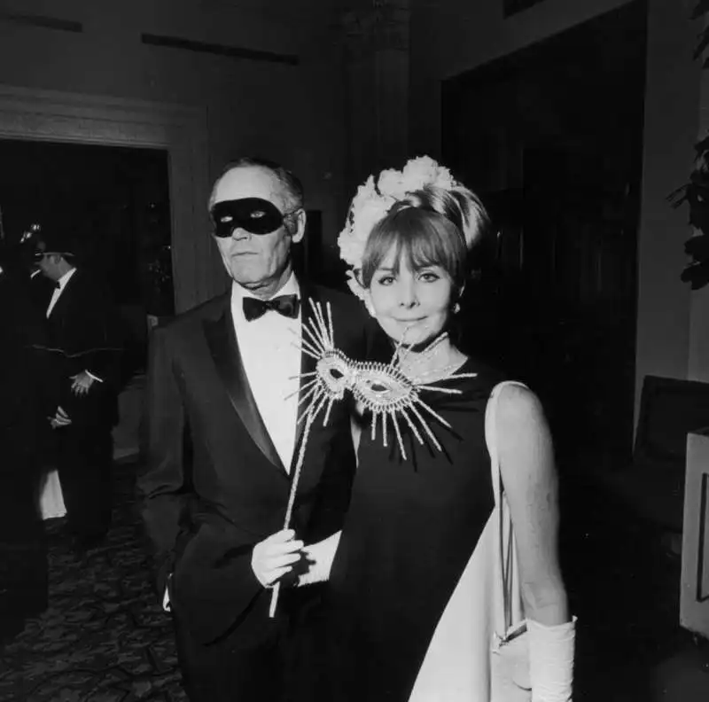 henry fonda   shirlee mae adams   black & white ball 