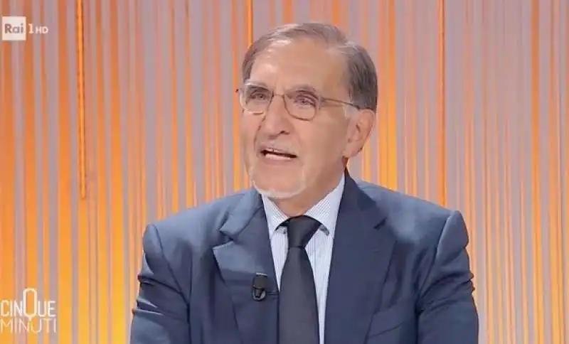 ignazio la russa ospite di bruno vespa a cinque minuti 1