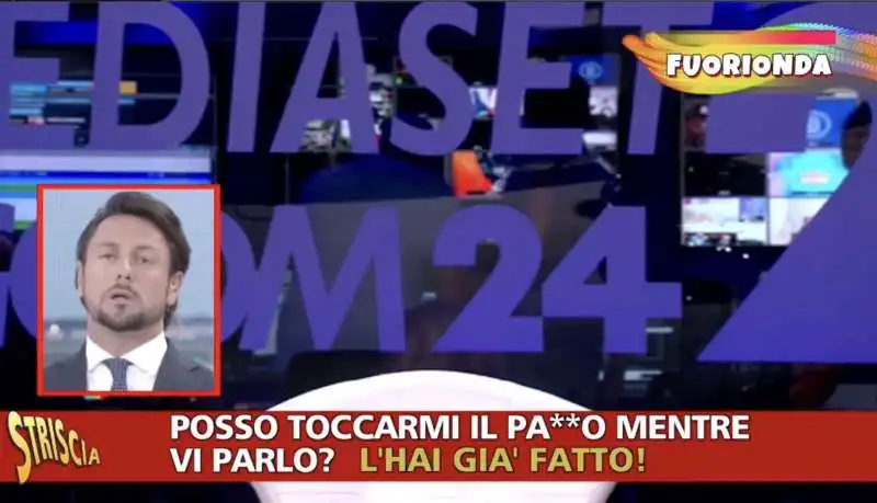 il nuovo fuorionda di andrea giambruno   striscia la notizia   1