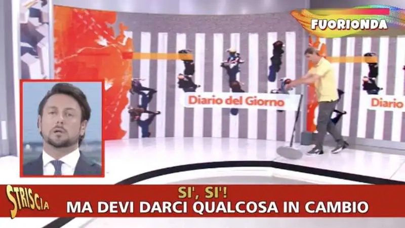 il nuovo fuorionda di andrea giambruno   striscia la notizia   7