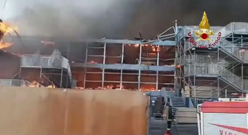 incendio tribuna ryder cup a guidonia   1