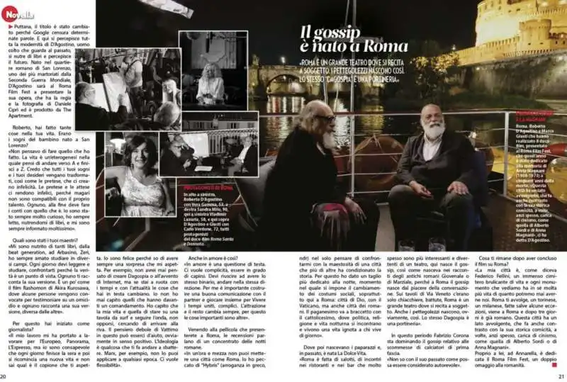 intervista di dago a novella 2000