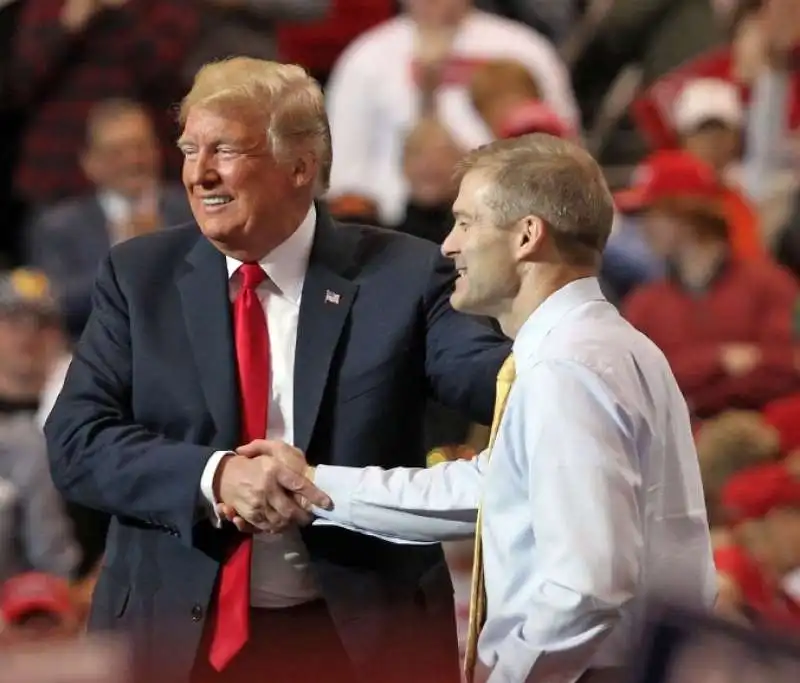 Jim Jordan e donald trump 