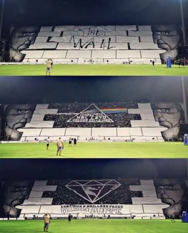 la coreografia dei tifosi della salernitana dedicata ai pink floyd 8