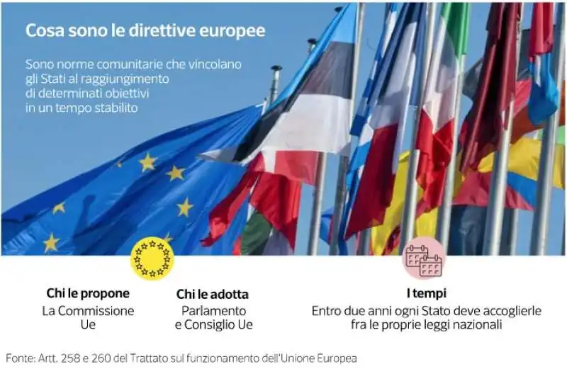 LE DIRETTIVE EUROPEE - DATAROOM