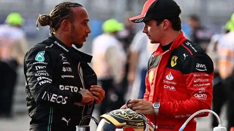 lewis hamilton charles leclerc 2