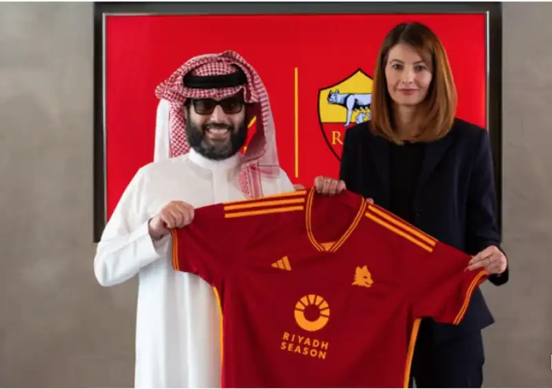 Lina Souloukou ceo as roma e nuovo sponsor RIYADH SEASON 