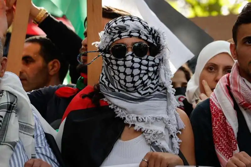 manifestazione pro palestina a roma   10