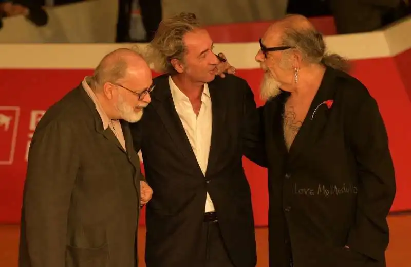 marco giusti paolo sorrentino roberto d agostino foto di bacco