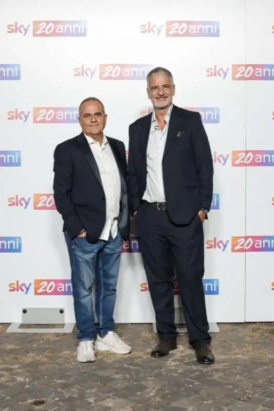 marco santin e giorgio gherarducci @sky20anni