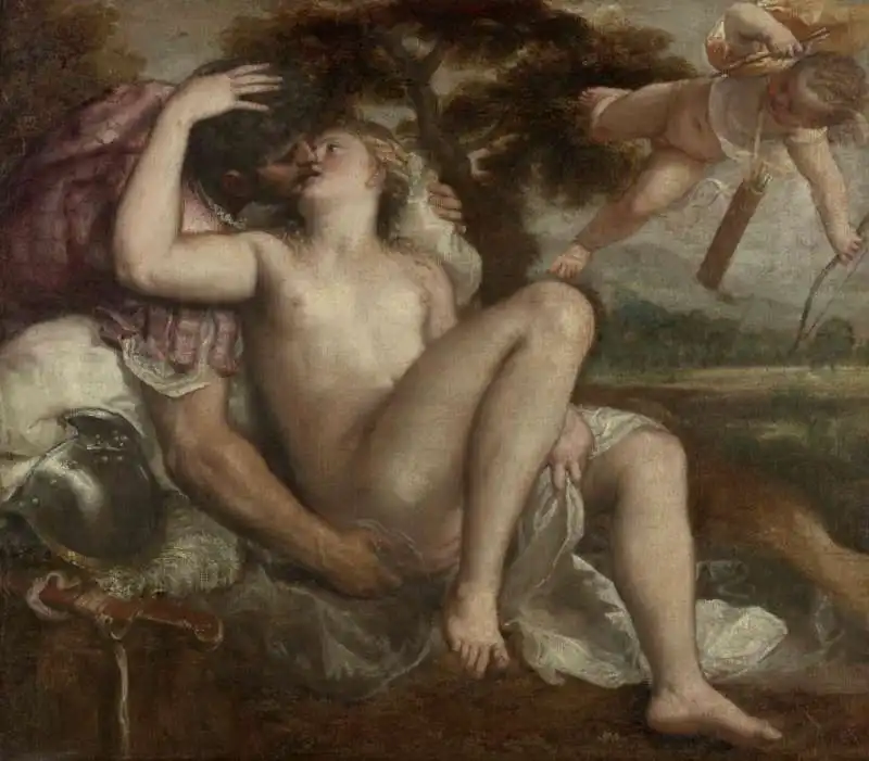 marte e venere tiziano