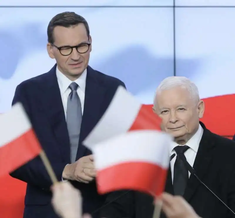 mateusz morawiecki jaroslaw kaczynski 